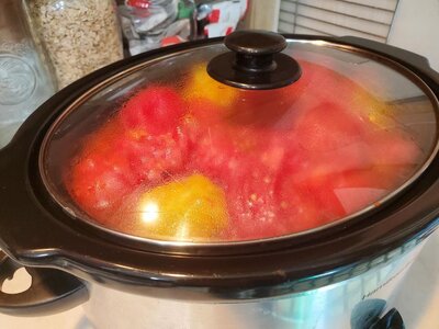 Tomatoes cooking for canning, 10-18-24.jpg